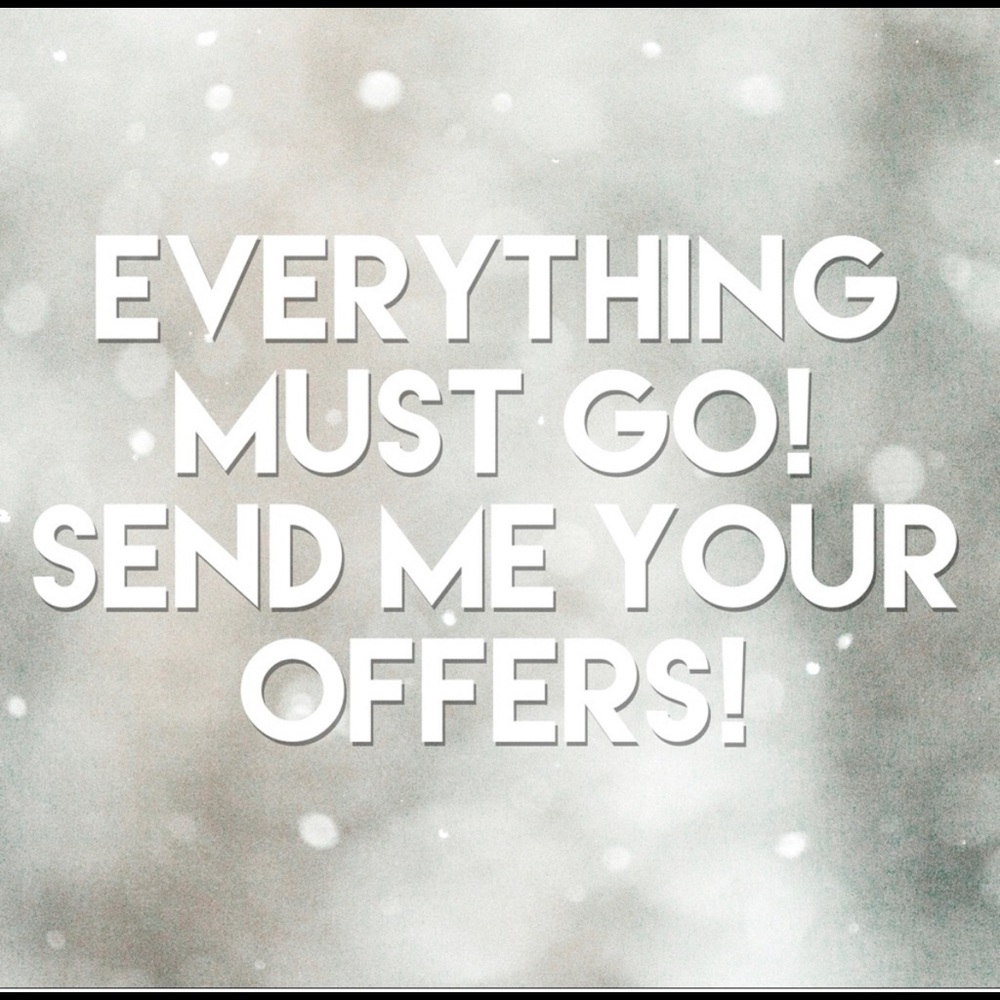 Everything must go